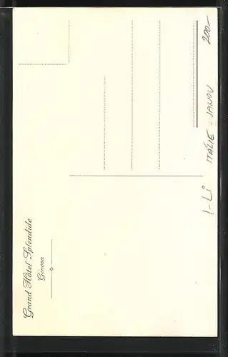 AK Genova, Grand Hotel Splendide