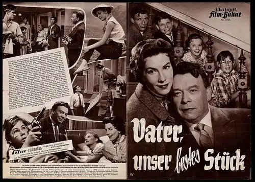 Filmprogramm IFB Nr. 3793, Vater, unser bestes Stück, Ewald Balser, Doris Kirchner, Adelheid Seeck, Regie: G. Lüders