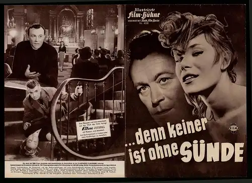 Filmprogramm IFB Nr. 4200, ...denn keiner ist ohne Sünde, Claus Holm, Kai Fischer, Nicole Berger, Regie: Maurice Cloche