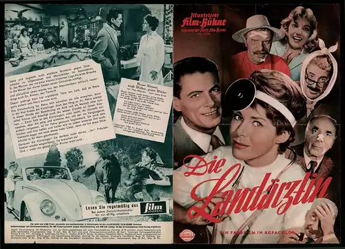 Filmprogramm IFB Nr. 4530, Die Landärztin, Marianne Koch, Rudolf Prack, Friedrich Domin, Regie: Paul May