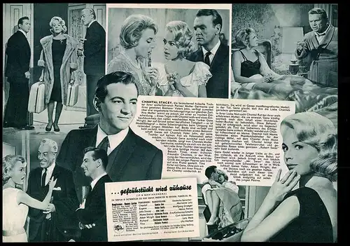 Filmprogramm IFB Nr. 6400, ... gefrühstückt wird zuhause, Sandra Dee, Bobby Darin, John Lund, Regie: Henry Levin