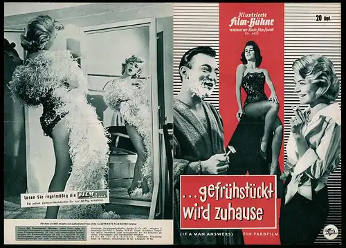 Filmprogramm IFB Nr. 6400, ... gefrühstückt wird zuhause, Bobby Darin, Sandra Dee, Cesar Romero, Regie: Henry Levin