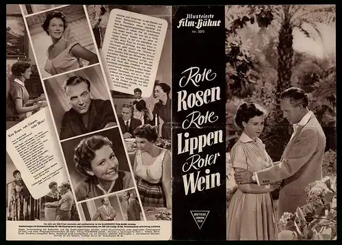 Filmprogramm IFB Nr. 2072, Rote Rosen Rote Lippen Roter Wein, Gardy Granass, John van Dreelen, Regie: Paul Martin