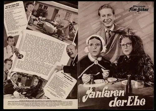 Filmprogramm IFB Nr. 2052, Fanfaren der Ehe, Dieter Borsche, Georg Thomalla, Inge Egger, Regie: Hans Grimm