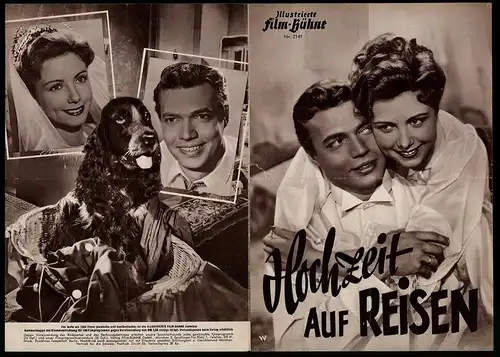 Filmprogramm IFB Nr. 2141, Hochzeit auf Reisen, Gardy Granass, Karlheinz Böhm, Susi Nicoletti, Regie: Paul Verhoeven