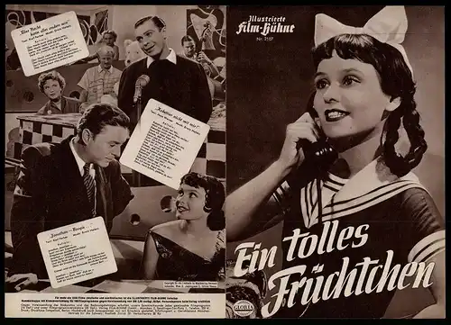 Filmprogramm IFB Nr. 2107, Ein tolles Früchtchen, Ingrid Pan, Nadja Hiller, Hans Holdt, Regie: Franz Antel