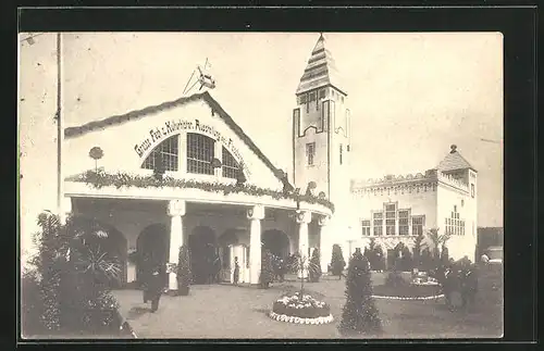 AK Hamburg, Grosse Fach- und Kulturhistorische Ausstellung für das Fleischergewerbe 1907, Ausstellungshallen