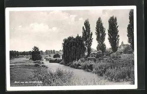 AK Lehnin, Blick von der Kanalbrücke