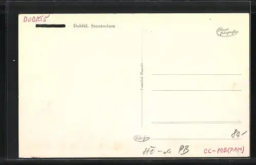 AK Dobris, Sanatorium