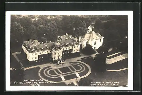 AK Pohledy s Letadla, Zamek Lany, Sidlo presidenta republiky