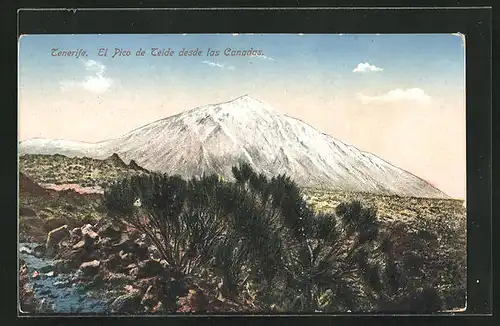 AK Tenerife, El Pico de Teide desde las Canadas
