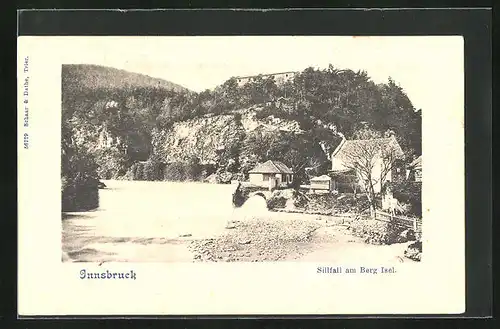 AK Innsbruck, Sillfall am Berg Isel
