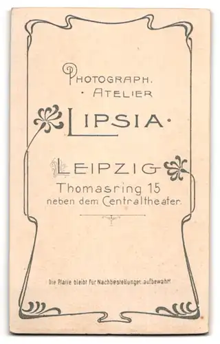 Fotografie Atelier Lipsia, Leipzig, Thomasring 15, Portrait kleines Mädchen im Kleid