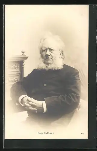 AK Dichter Henrik Ibsen