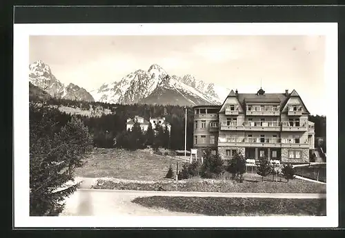 AK Vysoke Tatry-Horny Smokovec, Sanatorium Dr. Opatrny, Lomnicky stit
