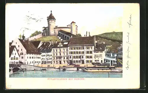 AK Schaffhausen, Ortspartie mit Munoth