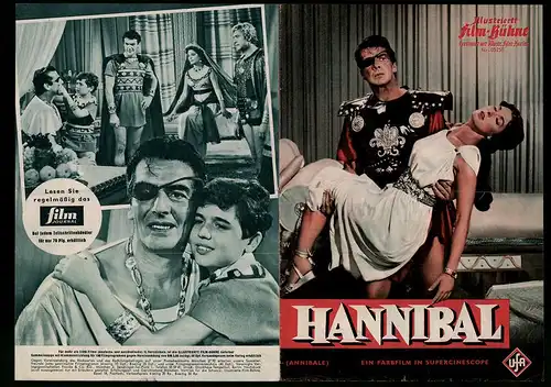 Filmprogramm IFB Nr. 05250, Hannibal, Victor Mature, Rita Gam, Milly Vitale, Regie: Carlo Ludvico Bragaglia