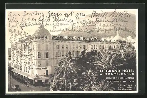 AK Monte-Carlo, Le Grand Hotel