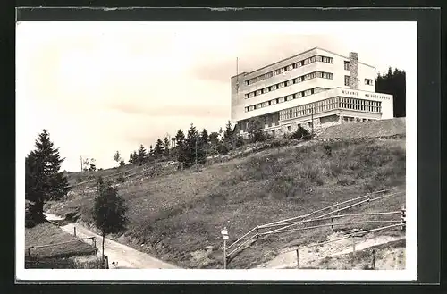 AK Stare Hamry, Schlesische Beskiden, Weisses Kreuz