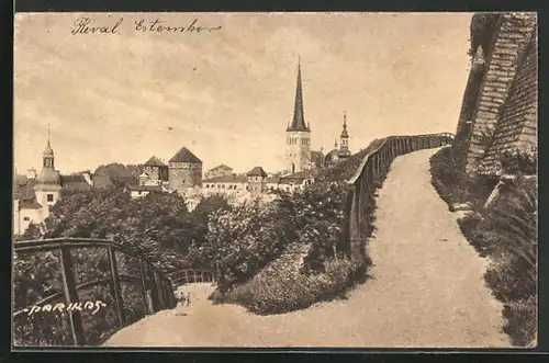 AK Reval, Blick vom Dom