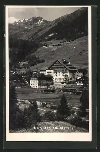 AK St. Anton am Arlberg, Ortspartie