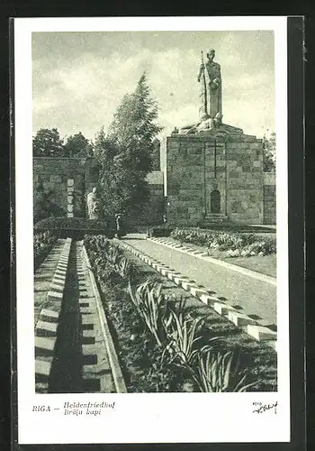 AK Riga, Heldenfriedhof