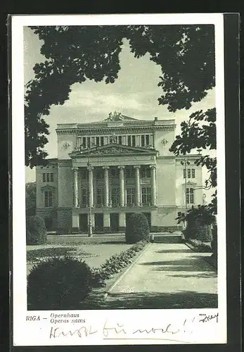AK Riga, Opernhaus