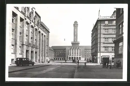 AK Moravska Ostrava /Mährisch Ostrau, Nova radnice a palac Banske a hutni spolecnosti