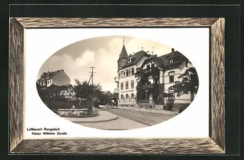 AK Rengsdorf, Kaiser Wilhelm Strasse mit Hotel Richtmann