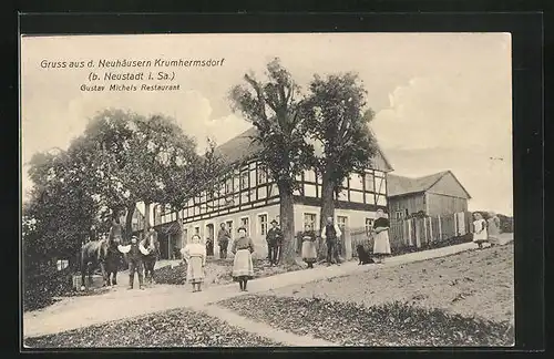 AK Krumhermsdorf-Neuhäuser, Gustav Michels Restaurant