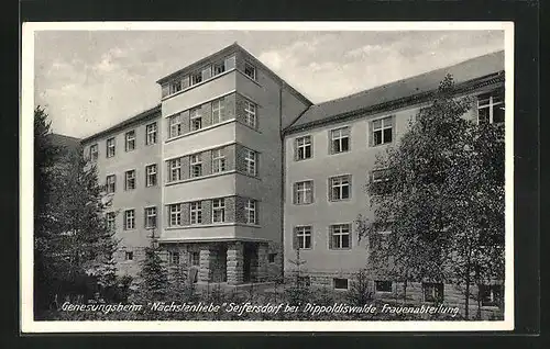 AK Seifersdorf, Genesungsheim Nächstenliebe, Frauenabteilung