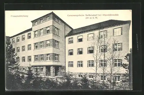 AK Seifersdorf, Genesungsheim Nächstenliebe, Frauenabteilung