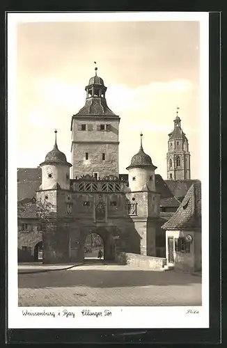 AK Weissenburg i. Bay., Ellinger Tor