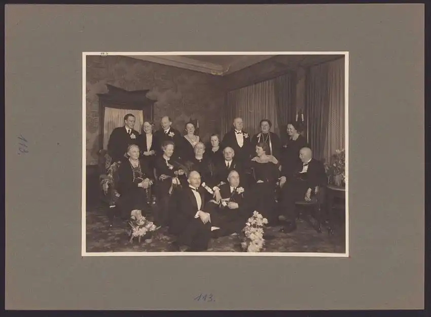 537 Fotografien Ansicht Mannheim, Fam. Daut Mannheim Strumpfwarenfabrik geründet 1865 Familienchronik, 33 x 24cm 14