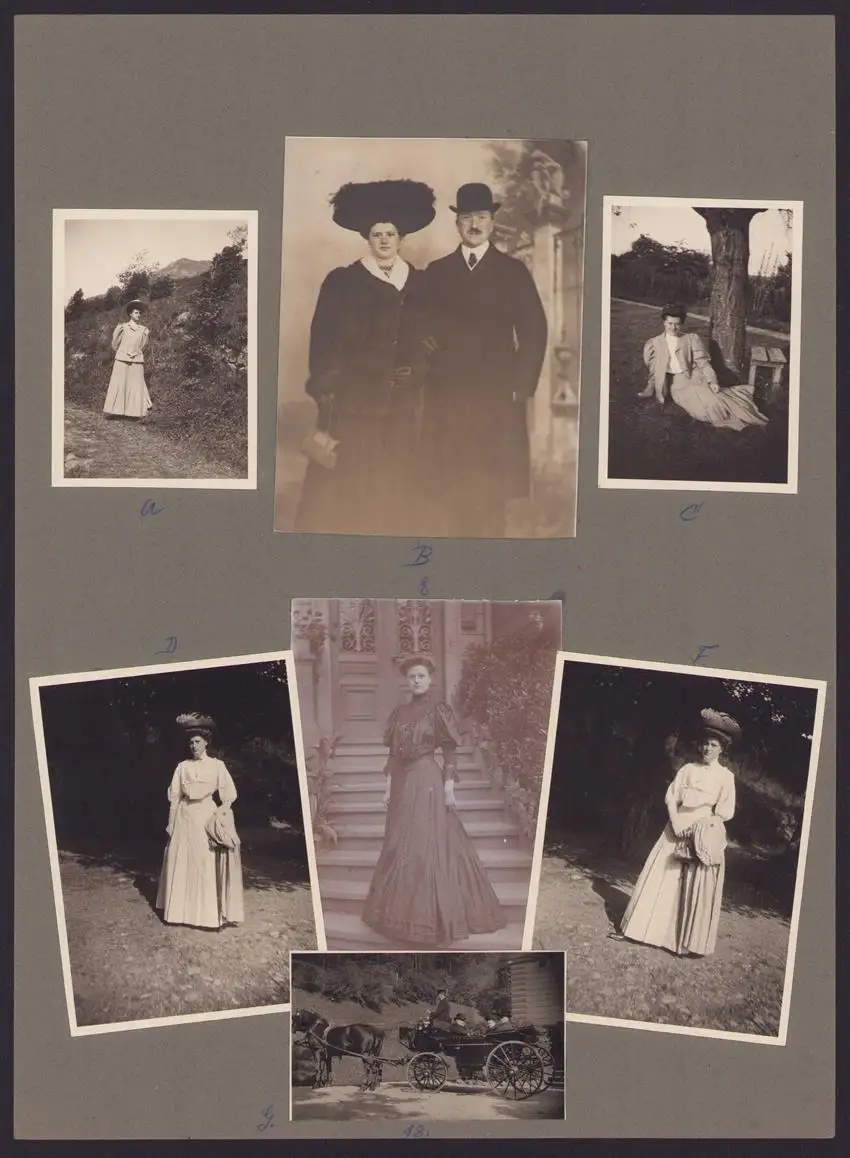 537 Fotografien Ansicht Mannheim, Fam. Daut Mannheim Strumpfwarenfabrik geründet 1865 Familienchronik, 33 x 24cm 4