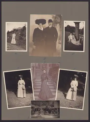 537 Fotografien Ansicht Mannheim, Fam. Daut Mannheim Strumpfwarenfabrik geründet 1865 Familienchronik, 33 x 24cm