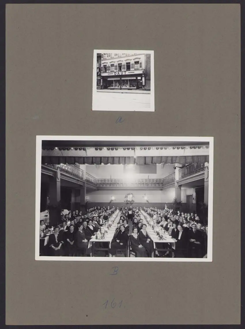 537 Fotografien Ansicht Mannheim, Fam. Daut Mannheim Strumpfwarenfabrik geründet 1865 Familienchronik, 33 x 24cm 51