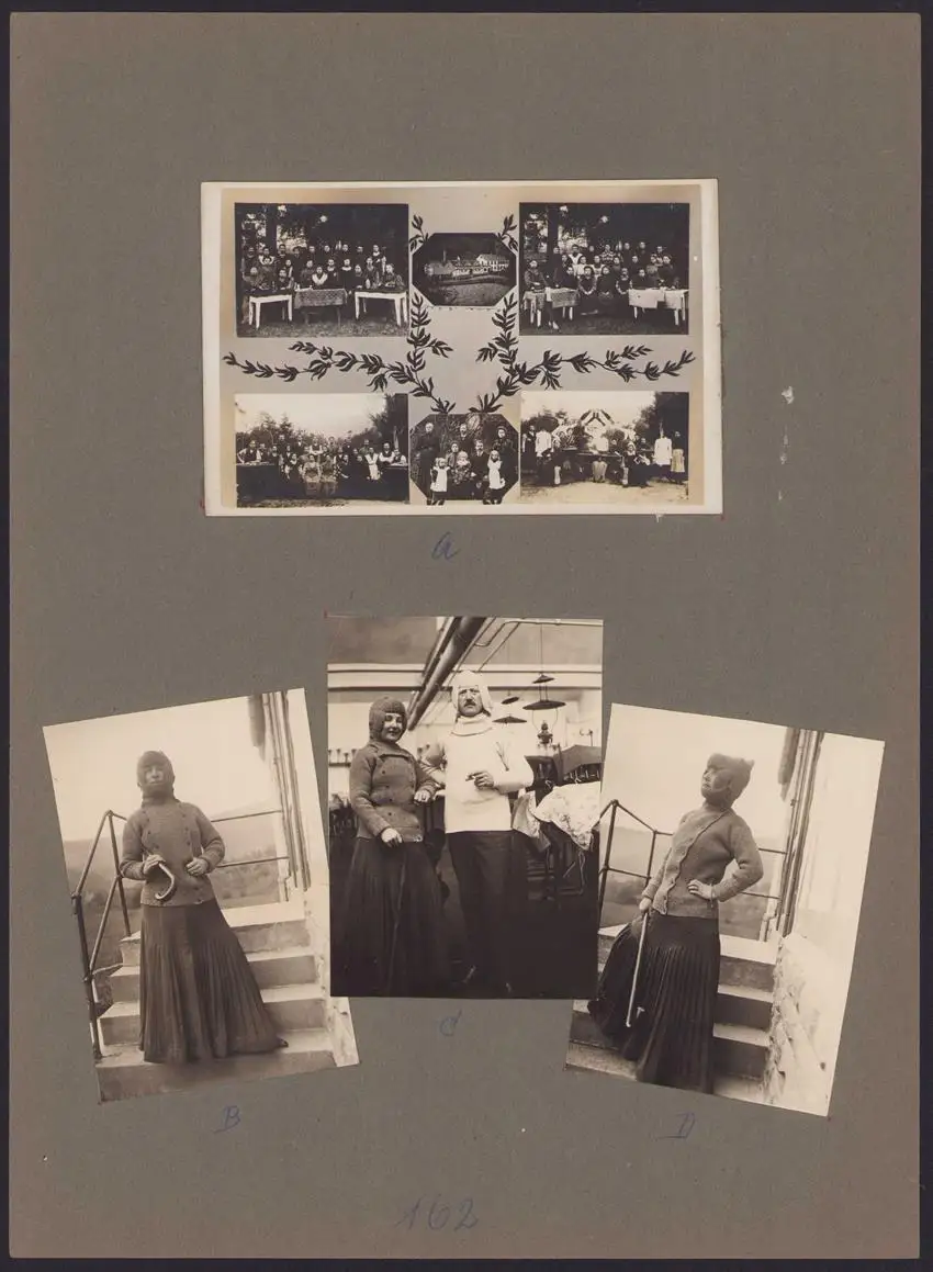 537 Fotografien Ansicht Mannheim, Fam. Daut Mannheim Strumpfwarenfabrik geründet 1865 Familienchronik, 33 x 24cm 52