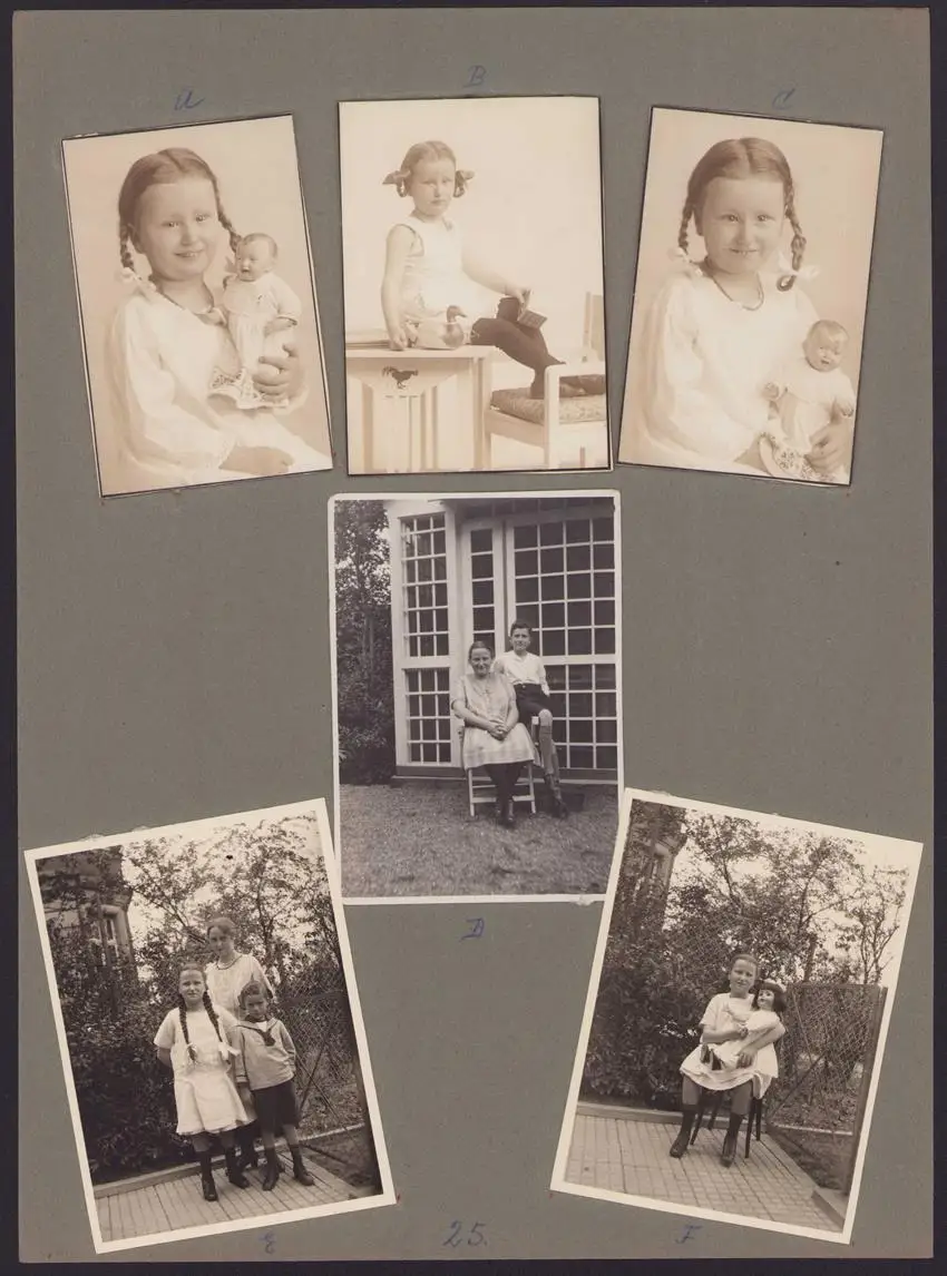 537 Fotografien Ansicht Mannheim, Fam. Daut Mannheim Strumpfwarenfabrik geründet 1865 Familienchronik, 33 x 24cm 6