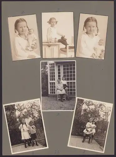 537 Fotografien Ansicht Mannheim, Fam. Daut Mannheim Strumpfwarenfabrik geründet 1865 Familienchronik, 33 x 24cm