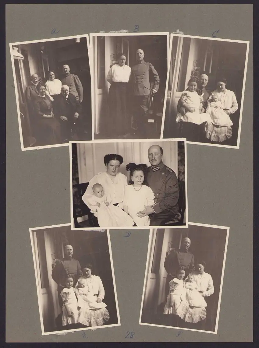 537 Fotografien Ansicht Mannheim, Fam. Daut Mannheim Strumpfwarenfabrik geründet 1865 Familienchronik, 33 x 24cm 7