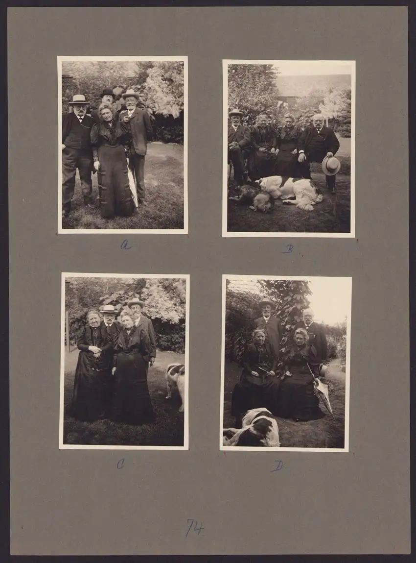 537 Fotografien Ansicht Mannheim, Fam. Daut Mannheim Strumpfwarenfabrik geründet 1865 Familienchronik, 33 x 24cm 8