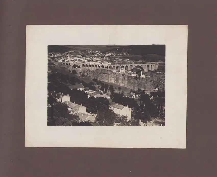 Fotoalbum 65 Fotografien, Ansicht Algerien, Stadtansichten von Tebessa, Algier, Ruinen der Antike 2