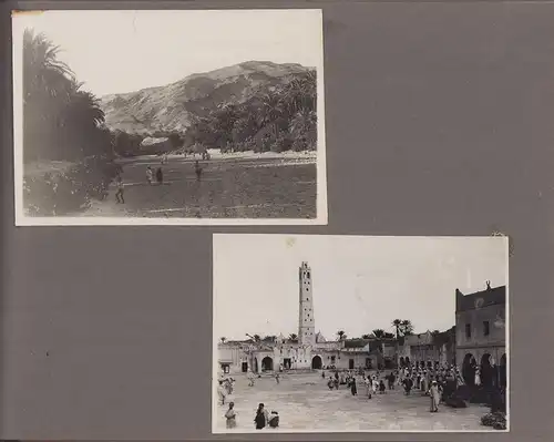 Fotoalbum 65 Fotografien, Ansicht Algerien, Stadtansichten von Tebessa, Algier, Ruinen der Antike