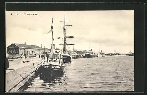 AK Gefle, Hamnen