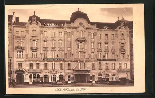 AK Berlin, Hotel Russischer Hof, Georgenstrasse 21-22