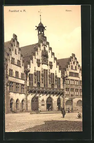 AK Alt-Frankfurt, Partie am Römer