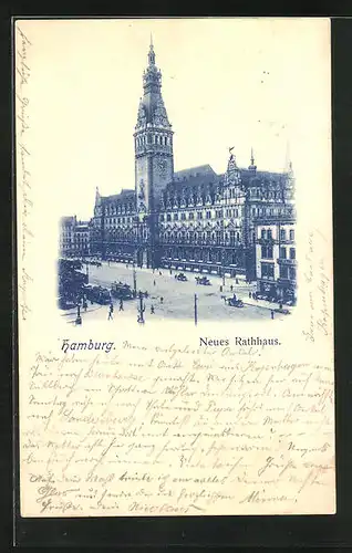 AK Hamburg, Neues Rathaus