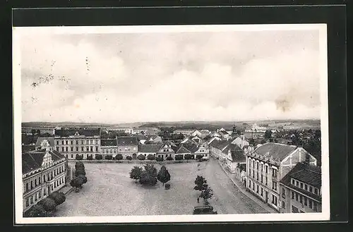 AK Mühlhausen / Milevsko, Hauptplatz / Hlavni namesti