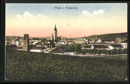 AK Pisek z Paksovky, Panorama